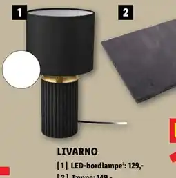Lidl LED-bordlampe tilbud