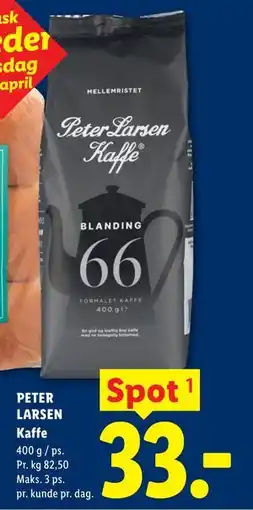 Lidl PETER LARSEN tilbud