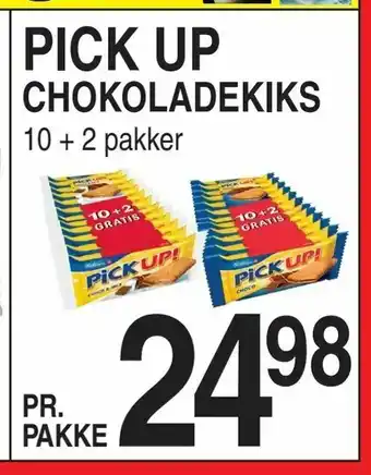 ABC Lavpris Pick up CHOKOLADEKIKS tilbud