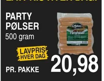 Party pølser