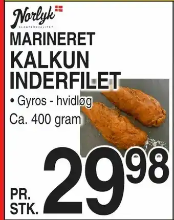 Kalkun inderfilet
