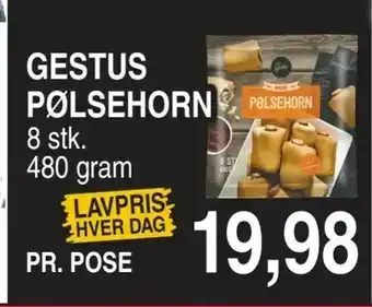 ABC Lavpris Gestus pølsehorn tilbud