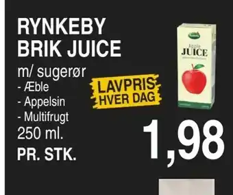 ABC Lavpris Rynkeby brik juice tilbud
