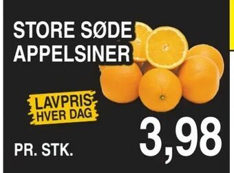 ABC Lavpris Store søde appelsiner tilbud