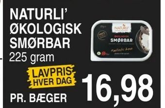 ABC Lavpris Naturli' økologisk smørbar tilbud