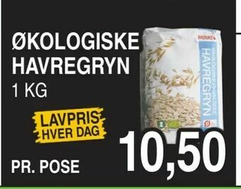 Økologiske havregryn