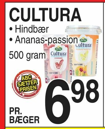 ABC Lavpris Cultura tilbud