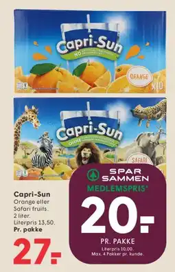 SPAR Capri-Sun tilbud