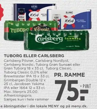 Tuborg eller Carlsberg