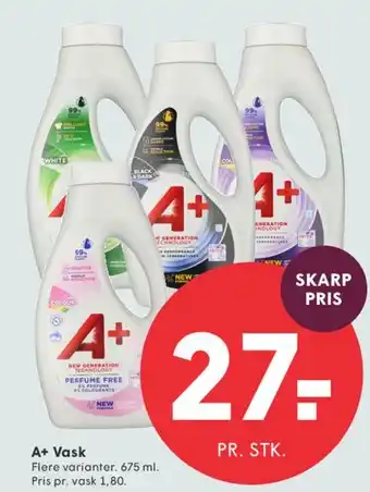 SPAR A+ Vask tilbud