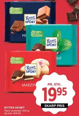 MENY Ritter Sport tilbud