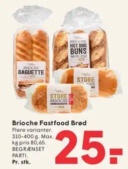SPAR Brioche Fastfood Brød tilbud
