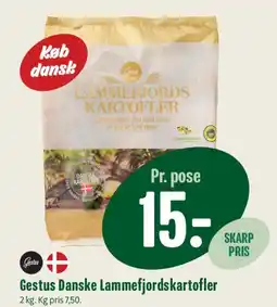Min Købmand Gestus Danske Lammefjordskartofler tilbud