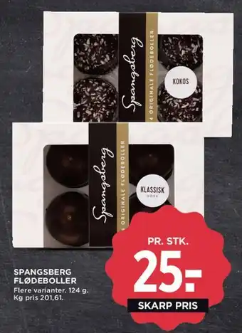 MENY Spangsberg Flødeboller tilbud