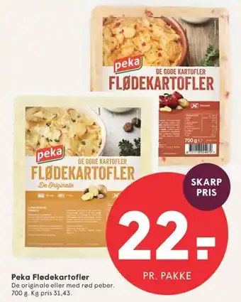 SPAR Peka Flødekartofler tilbud