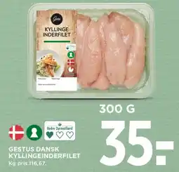 MENY Gestus dansk kyllingeinderfilet tilbud