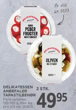 MENY Delikatessen tapastilbehør (2 stk.) tilbud