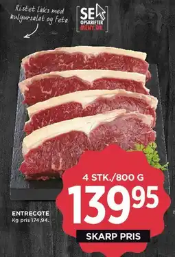 MENY Entrecote tilbud
