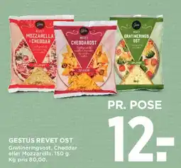 MENY Gestus revet ost tilbud