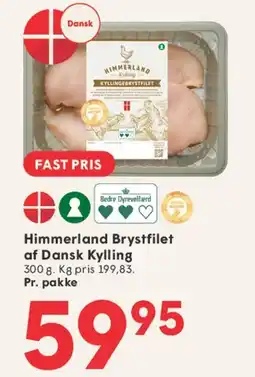 SPAR Himmerland Brystfilet af Dansk Kylling tilbud