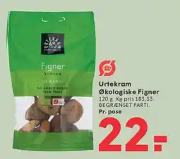 SPAR Urtekram Økologiske Figner tilbud