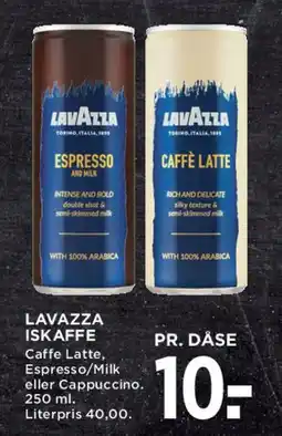 MENY Lavazza iskaffe tilbud