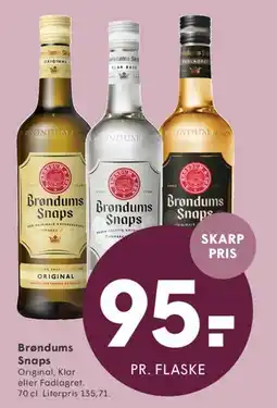 SPAR Brøndums Snaps tilbud