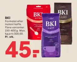 SPAR BKI (kaffe) tilbud