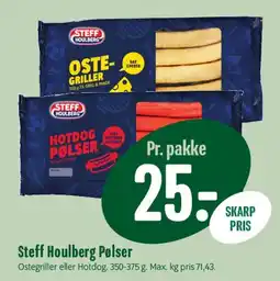 Min Købmand Steff Houlberg Pølser tilbud