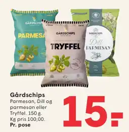 SPAR Gårdschips tilbud