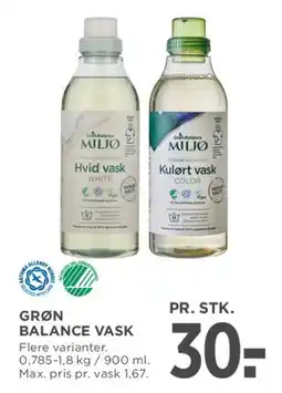 MENY Grøn Balance Vask tilbud