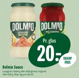 Min Købmand Dolmio Sauce tilbud