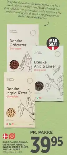 MENY Pure Dansk økologiske bælgfrugter tilbud