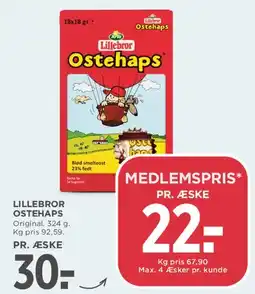MENY Lillebror Ostehaps tilbud