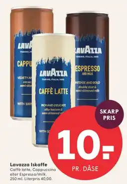 SPAR Lavazza Iskaffe tilbud