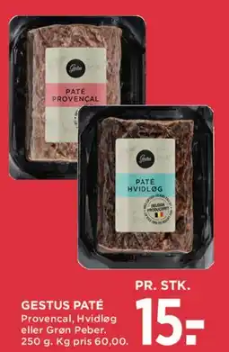 MENY Gestus paté tilbud
