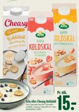Min Købmand Arla eller Cheasy Koldskål tilbud