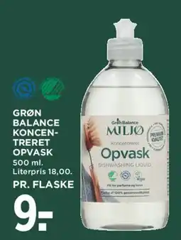 MENY Grøn Balance Koncentreret Opvask tilbud