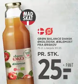 MENY Grøn Balance Økologisk Æblemost tilbud