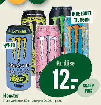 Min Købmand Monster tilbud