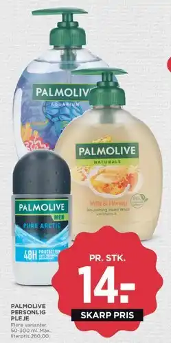 MENY Palmolive personlig pleje tilbud