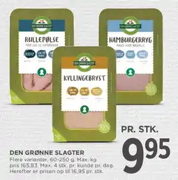 MENY Den Grønne Slagter tilbud