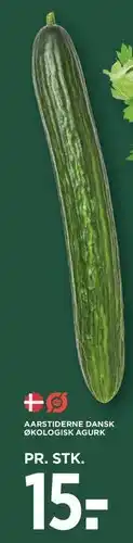 MENY Aarstiderne Dansk Økologisk Agurk tilbud