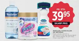 MENY Rodalon, Vanish eller Dr. Beckmann tilbud