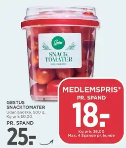 MENY Gestus snacktomater tilbud