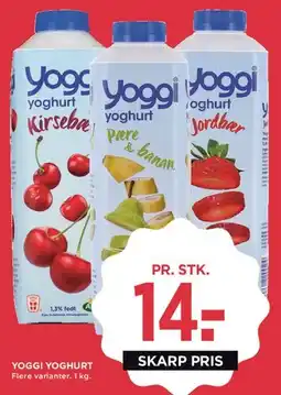 MENY Yoggi yoghurt tilbud