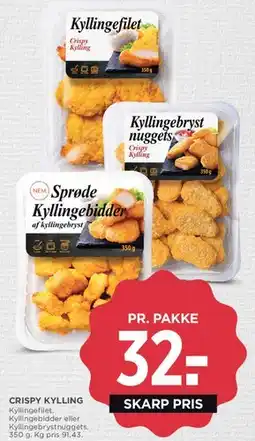 MENY Crispy kylling (pakke) tilbud