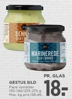 MENY Gestus - glas tilbud