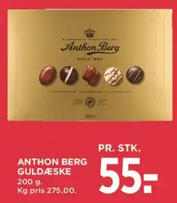 MENY Anthon Berg guldæske tilbud