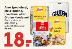 SPAR Amo Specialmel, Melblanding, Hvedemel eller Gluten Hvedemel tilbud